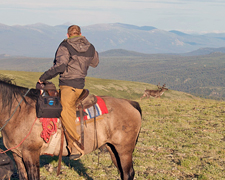 Canada-Yukon-Yukon Rambler on Horseback